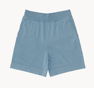 Knitted Shorts, Cloudy Blue