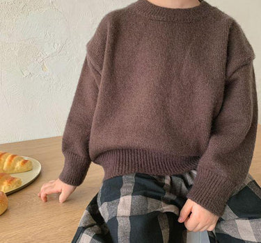 Casual Sweater in Brown from Little Occasion
